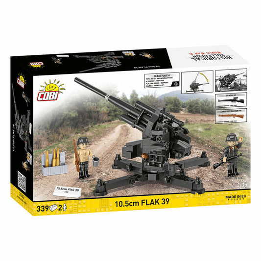 Cobi Klemmbaustein-Set 10.5 cm FLAK 39, 339 Teile, 3142