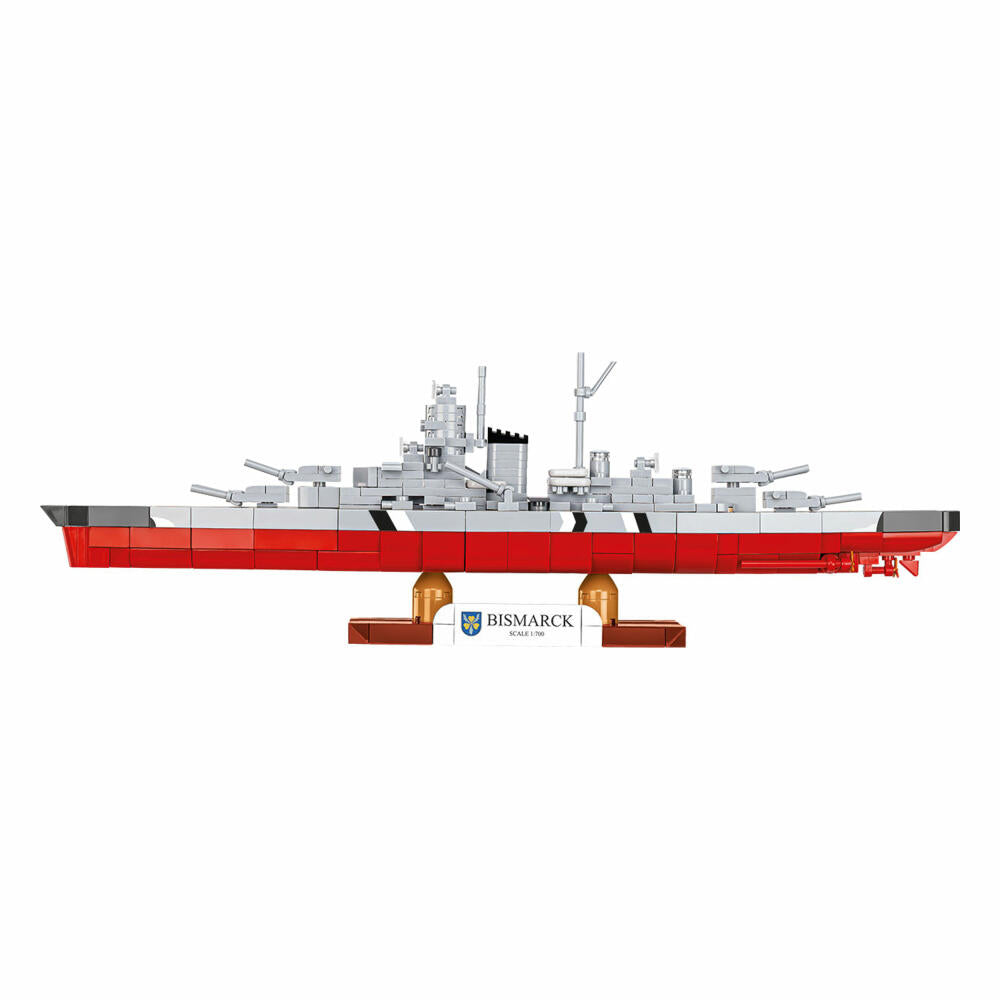 Cobi Klemmbaustein-Set Schlachtschiff Bismarck, 590 Teile, 4854