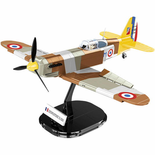 Cobi Klemmbaustein-Set Dewoitine D.520, Flugzeug, WW2, 335 Teile, COBI-5734