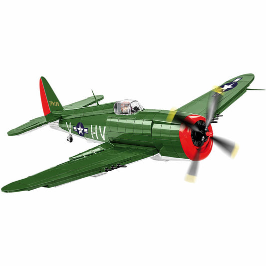 Cobi Klemmbaustein-Set P-47 Thunderbolt, Flugzeug, WW2, 477 Teile, COBI-5737