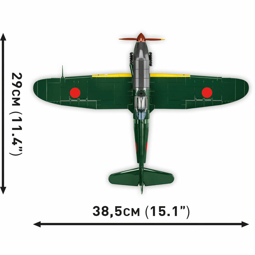 Cobi Klemmbaustein-Set Kawasaki Ki-61-I Hien TONY, Flugzeug, WW2, 324 Teile, COBI-5740
