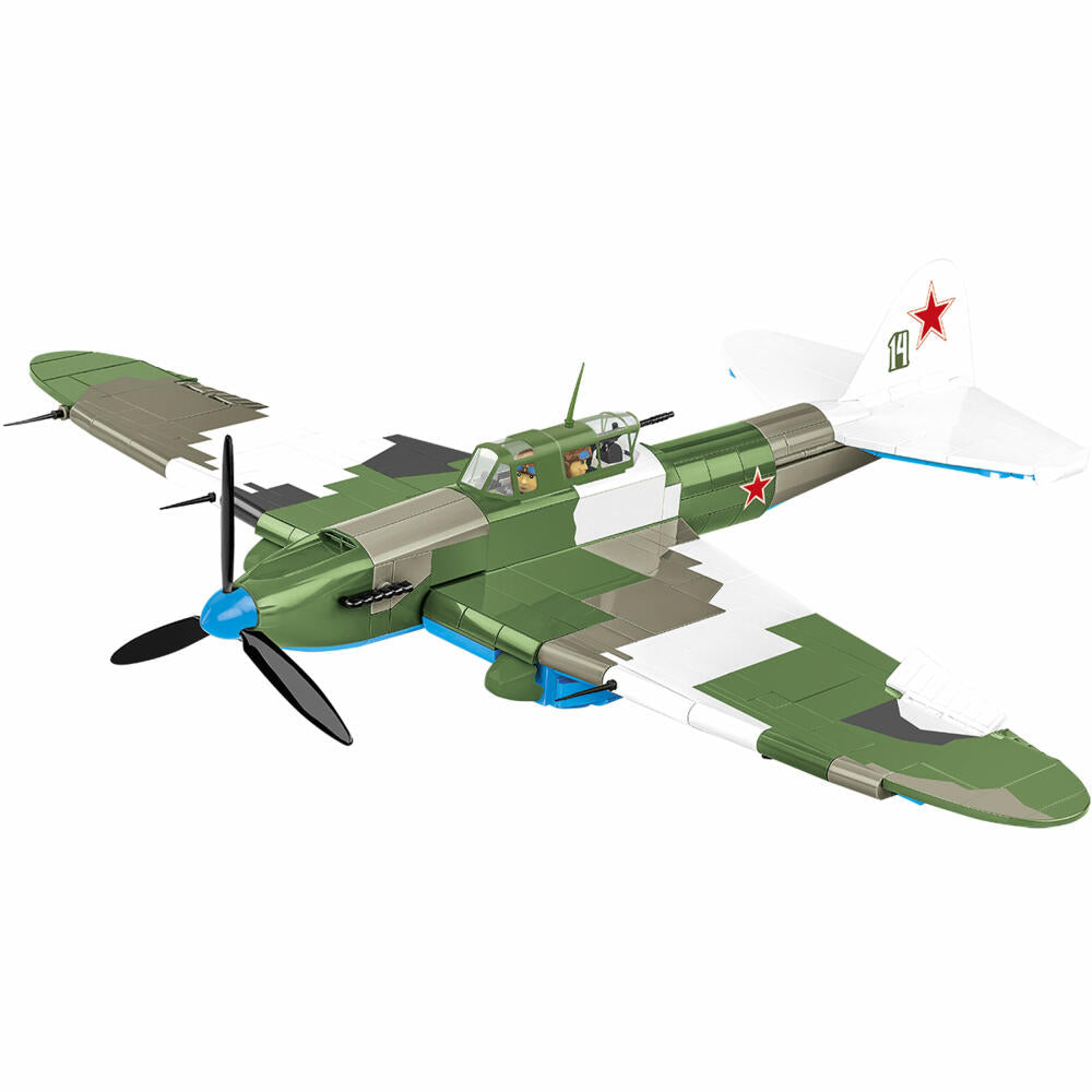 Cobi Klemmbaustein-Set IL-2 Shturmovik 1943, Flugzeug, WW2, 643 Teile, COBI-5745