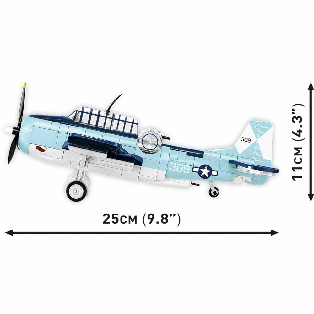 Cobi Klemmbaustein-Set Grumman TBF Avenger, Flugzeug, WW2, 392 Teile, COBI-5752
