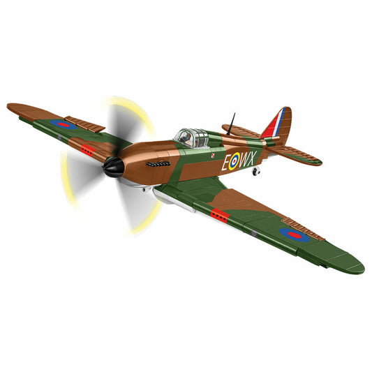 Cobi Klemmbaustein-Set Hawker Hurricane No. 302 Sqn. RAF, Flugzeug, WW2, 375 Teile, COBI-5762