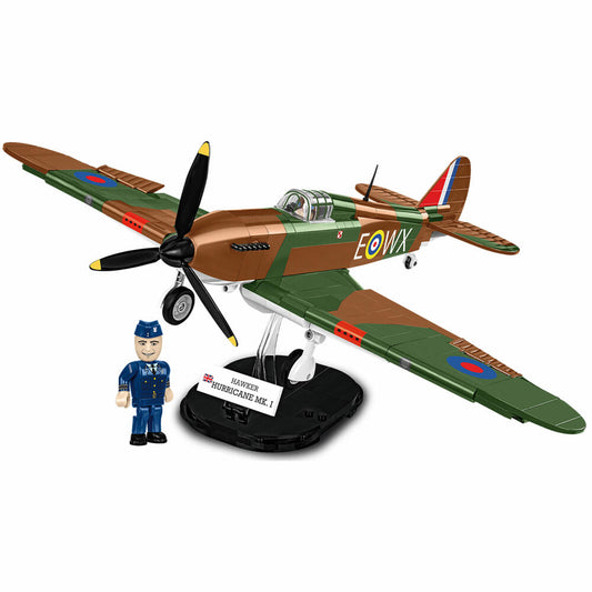 Cobi Klemmbaustein-Set Hawker Hurricane No. 302 Sqn. RAF, Flugzeug, WW2, 375 Teile, COBI-5762