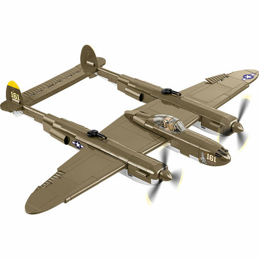 Cobi Klemmbaustein-Set Lockheed P-38H Lightning, Flugzeug, WW2, 652 Teile, COBI-5763