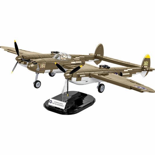 Cobi Klemmbaustein-Set Lockheed P-38H Lightning, Flugzeug, WW2, 652 Teile, COBI-5763