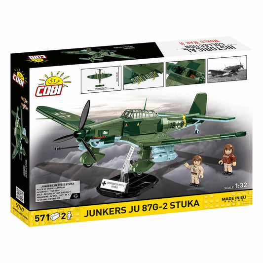 Cobi Klemmbaustein-Set Junkers Ju 87G-2 Stuka, 571 Teile, 5767
