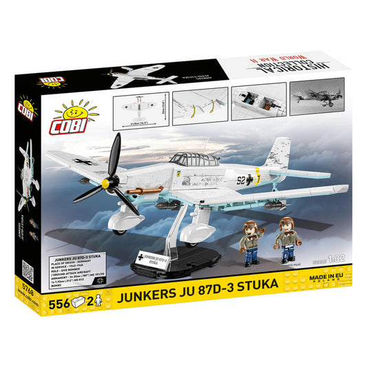 Cobi Klemmbaustein-Set Junkers Ju 87D-3 Stuka, 556 Teile, 5768