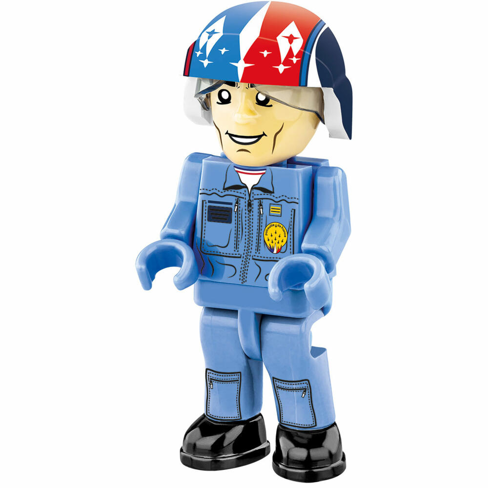 Cobi Klemmbaustein-Set Alpha Jet Patrouille de France, Flugzeug, 543 Teile, COBI-5841A