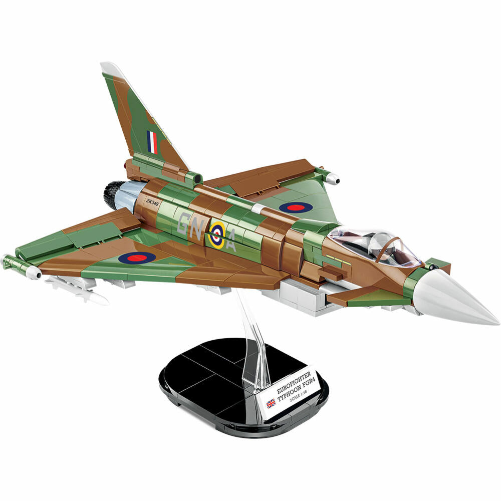 Cobi Klemmbaustein-Set Eurofighter Typhoon FGR4 GiNA, Flugzeug, 577 Teile, COBI-5843