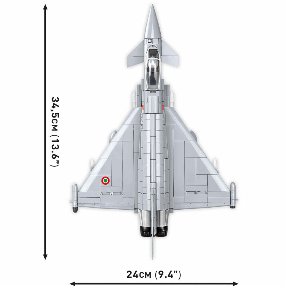 Cobi Klemmbaustein-Set Eurofighter F2000 Typhoon, Flugzeug, 642 Teile, COBI-5849