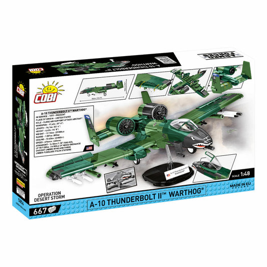 Cobi Klemmbaustein-Set A-10 Thunderbolt II, 667 Teile, 5856