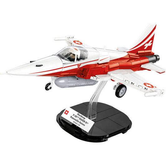 Cobi Klemmbaustein-Set Northrop F-5E Tiger II Swiss, Flugzeug, 351 Teile, COBI-5857