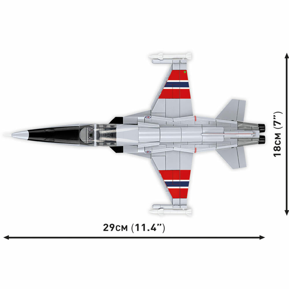 Cobi Klemmbaustein-Set Northrop F-5A Freedom Fighter, Flugzeug, 358 Teile, COBI-5858