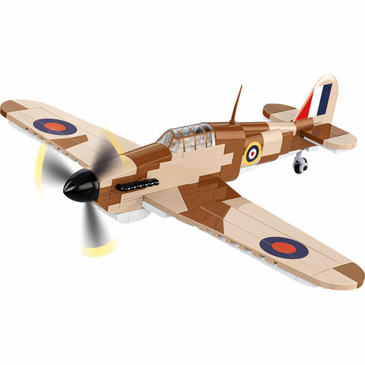 Cobi Klemmbaustein-Set Hawker Hurricane Mk.1, Flugzeug, WW2, 138 Teile, COBI-5866