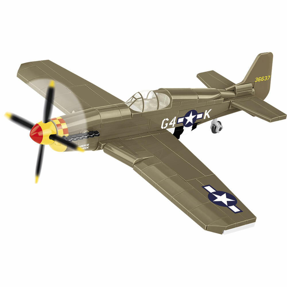 Cobi Klemmbaustein-Set Mustang P-51B, Flugzeug, WW2, 158 Teile, COBI-5869