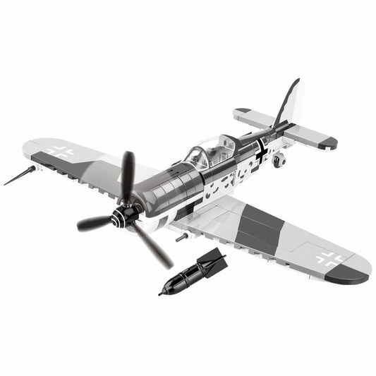 Cobi Klemmbaustein-Set Focke-Wulf FW 190 F-8, Flugzeug, WW2, 170 Teile, COBI-5871