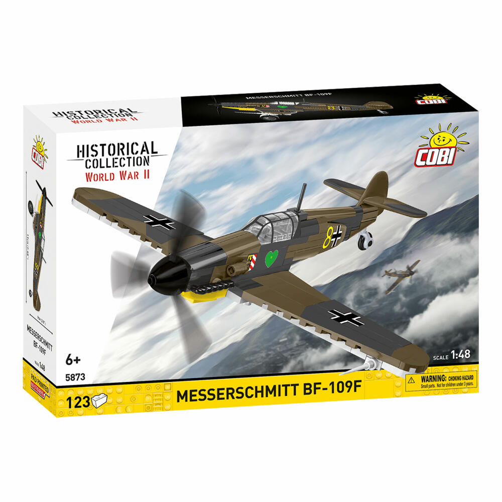 Cobi Klemmbaustein-Set Messerschmitt BF-109F, 123 Teile, 5873