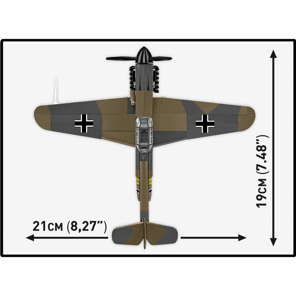 Cobi Klemmbaustein-Set Messerschmitt BF-109F, 123 Teile, 5873
