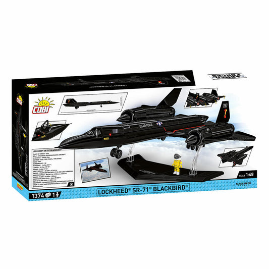 Cobi Klemmbaustein-Set Lockheed SR-71 Blackbird, 1374 Teile, 5891