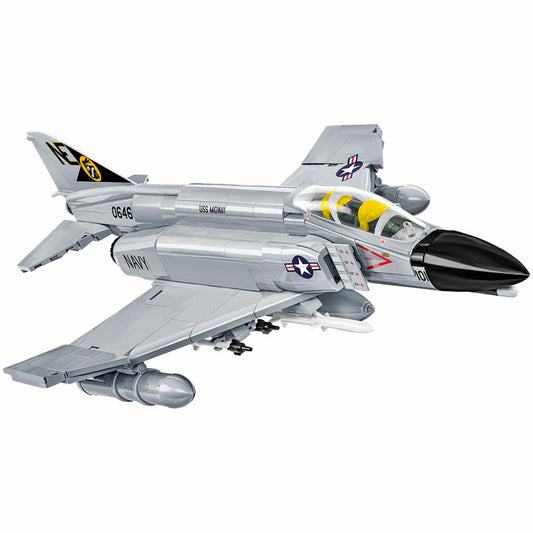 Cobi Klemmbaustein-Set F-4 Phantom II - USS Midway, Flugzeug, 703 Teile, COBI-5897