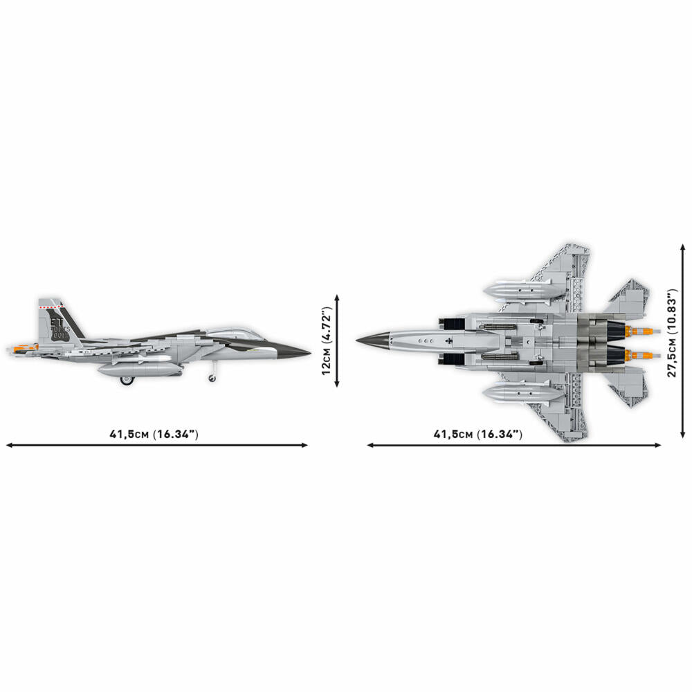 Cobi Klemmbaustein-Set Boeing F-15 EX Eagle II, Flugzeug, 703 Teile, COBI-5900