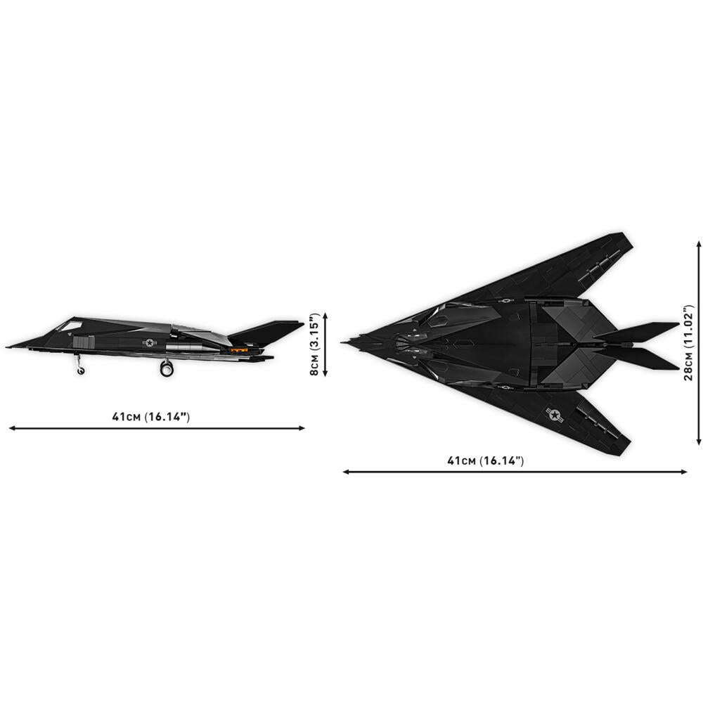 Cobi Klemmbaustein-Set Lockheed F-117 Nighthawk, Flugzeug, 795 Teile, COBI-5903