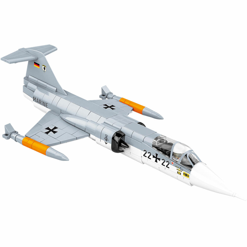 Cobi Klemmbaustein-Set Lockheed F-104 Starfighter, Flugzeug, 428 Teile, COBI-5907