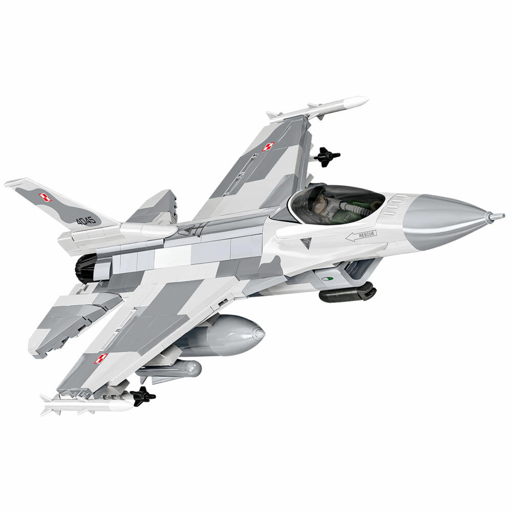 Cobi Klemmbaustein-Set F-16C Fighting Falcon Polen, Flugzeug, 463 Teile, COBI-5910