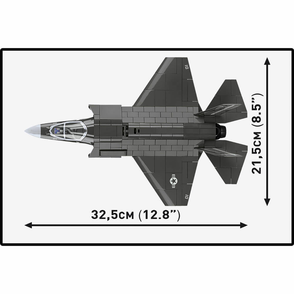 Cobi Klemmbaustein-Set F-35B Lightning II US Marines, Flugzeug, 614 Teile, COBI-5912