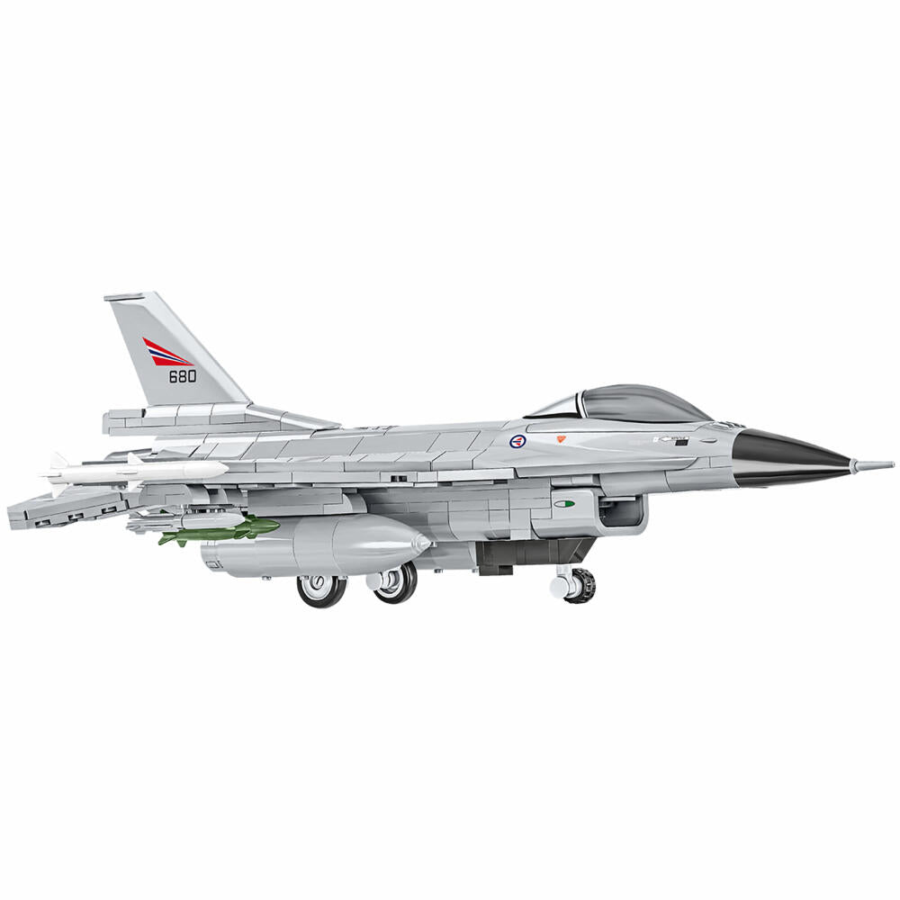 Cobi Klemmbaustein-Set F-16AM Fighting Falcon DK, Flugzeug, 495 Teile, COBI-5913