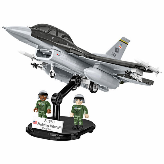 Cobi Klemmbaustein-Set F-16D Fighting Falcon, Flugzeug, 436 Teile, COBI-5914
