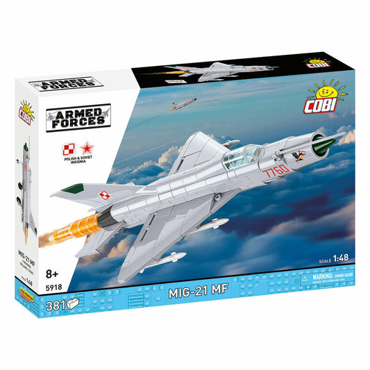 Cobi Klemmbaustein-Set Mig-21 MF, 381 Teile, 5918