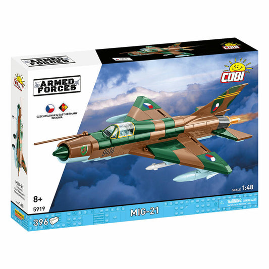 Cobi Klemmbaustein-Set Mig-21, 396 Teile, 5919