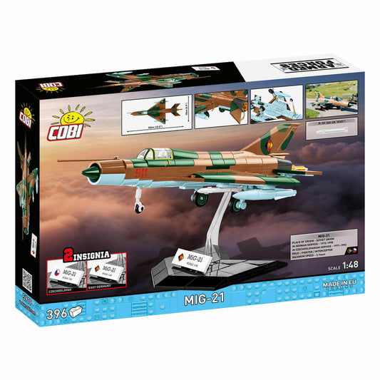 Cobi Klemmbaustein-Set Mig-21, 396 Teile, 5919