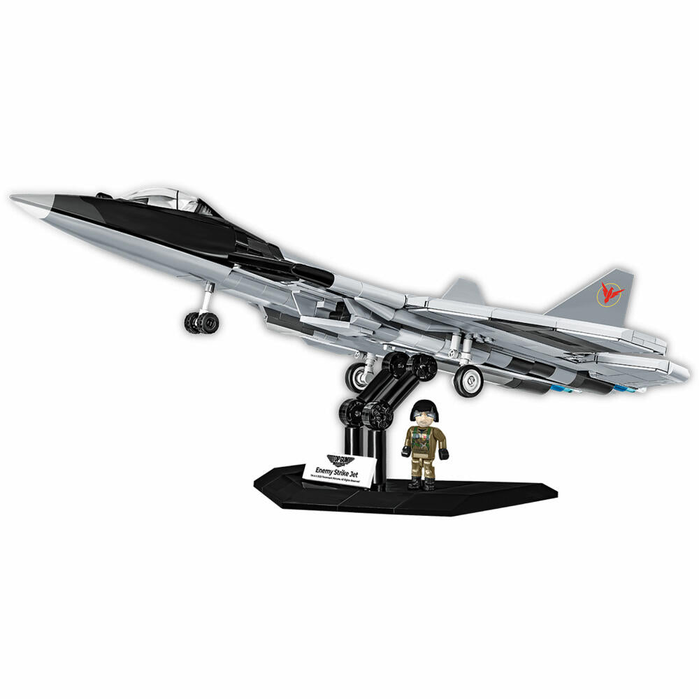 Cobi Klemmbaustein-Set Enemy Strike Jet Top Gun, Flugzeug, 851 Teile, COBI-5921