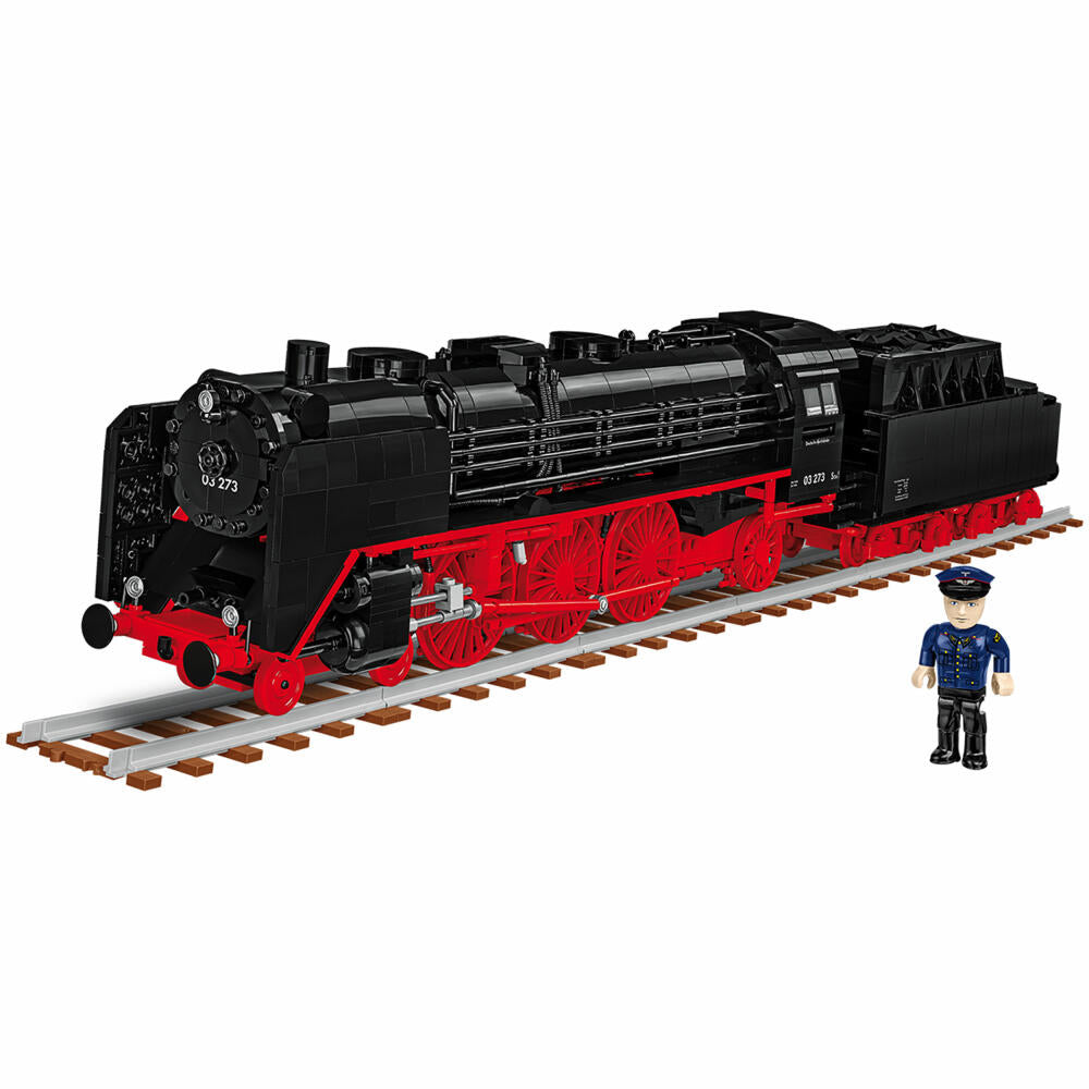 Cobi Klemmbaustein-Set Dampflokomotive DR BR 03, Zug, 2564 Teile, COBI-6288
