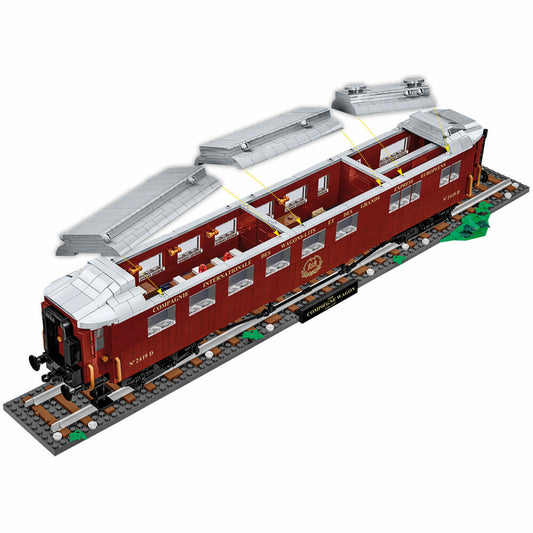 Cobi Klemmbaustein-Set Compiegne Wagon - 22 Juni 1940, Zug, 2001 Teile, COBI-6289