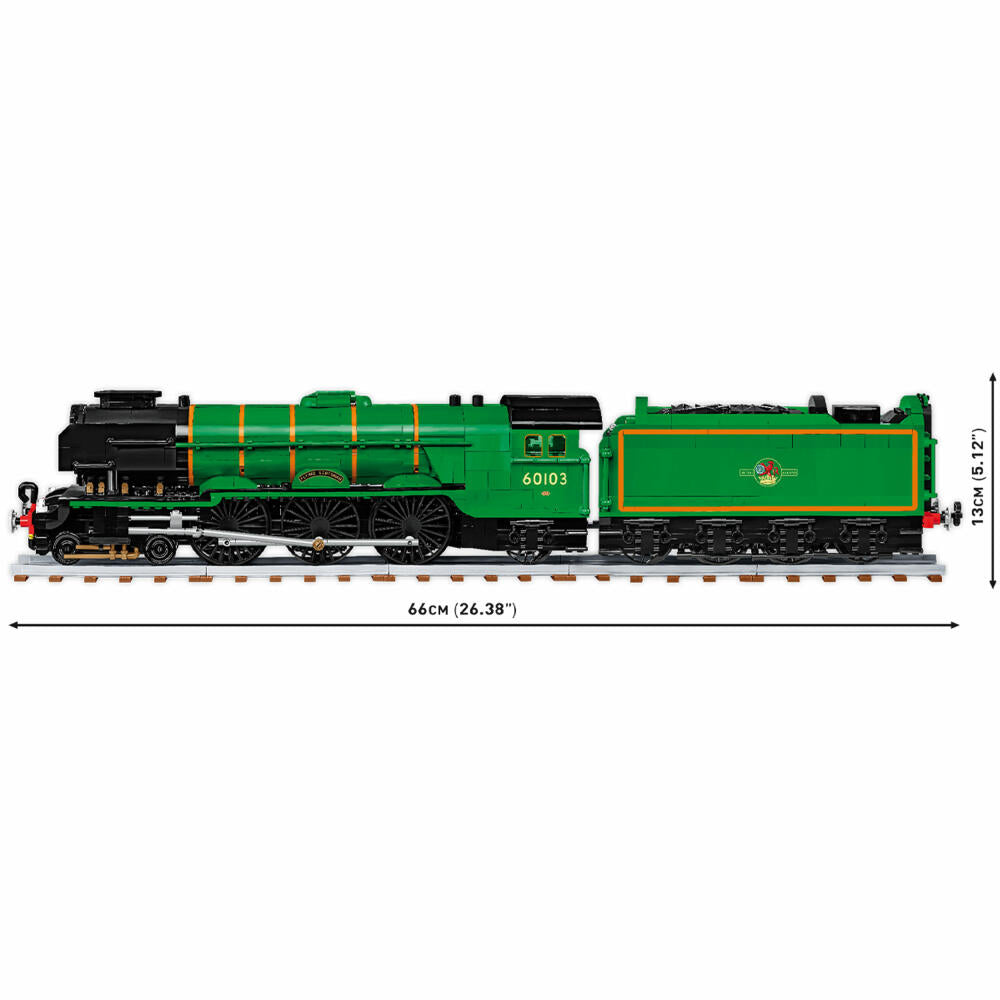 Cobi Klemmbaustein-Set Britische Dampflok Flying Dutchman, Zug, 2677 Teile, COBI-6292