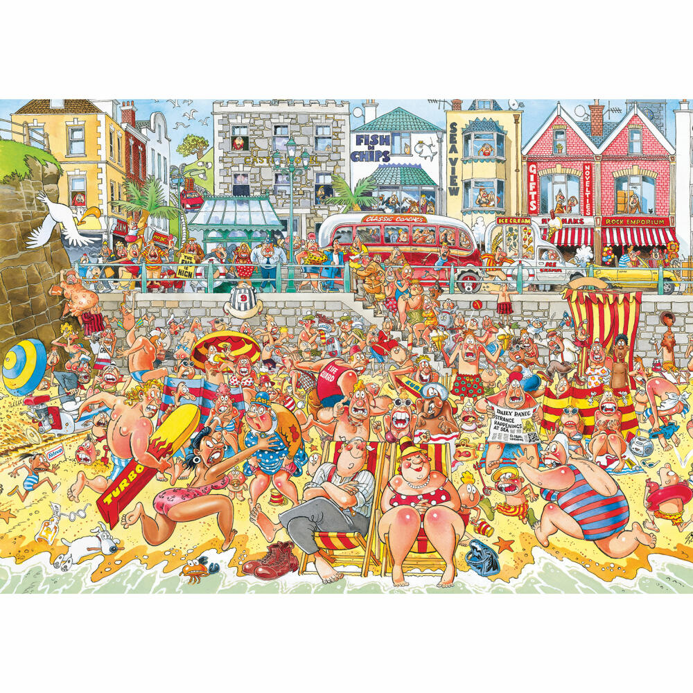 Jumbo Wasgij Retro Original 8 - Flut, Puzzle, Erwachsenenpuzzle, 1000 Teile, 1110100579