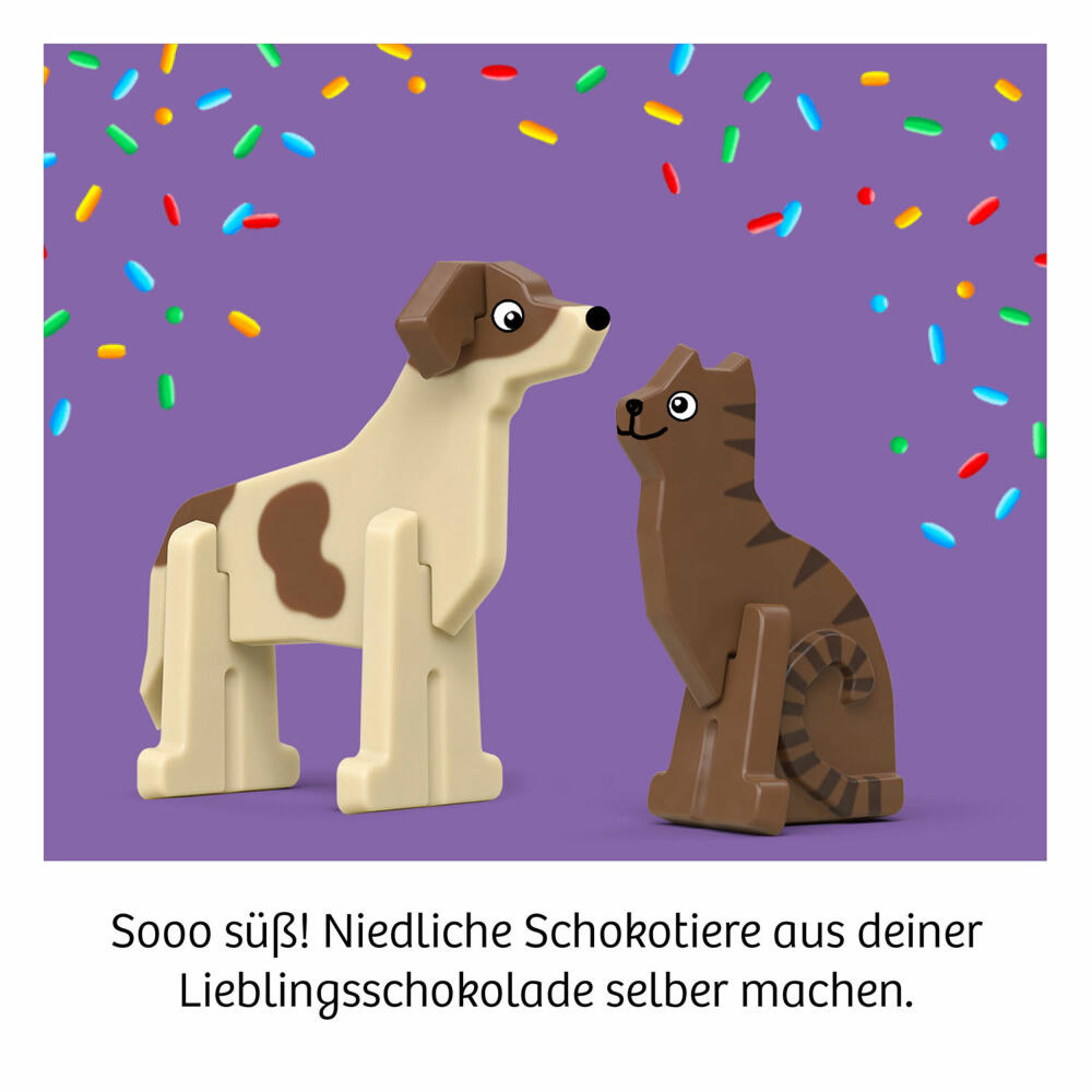 KOSMOS Schoko-Tiere, Experimentierset, Experimentierkasten, DIY, ab 8 Jahren, 658342