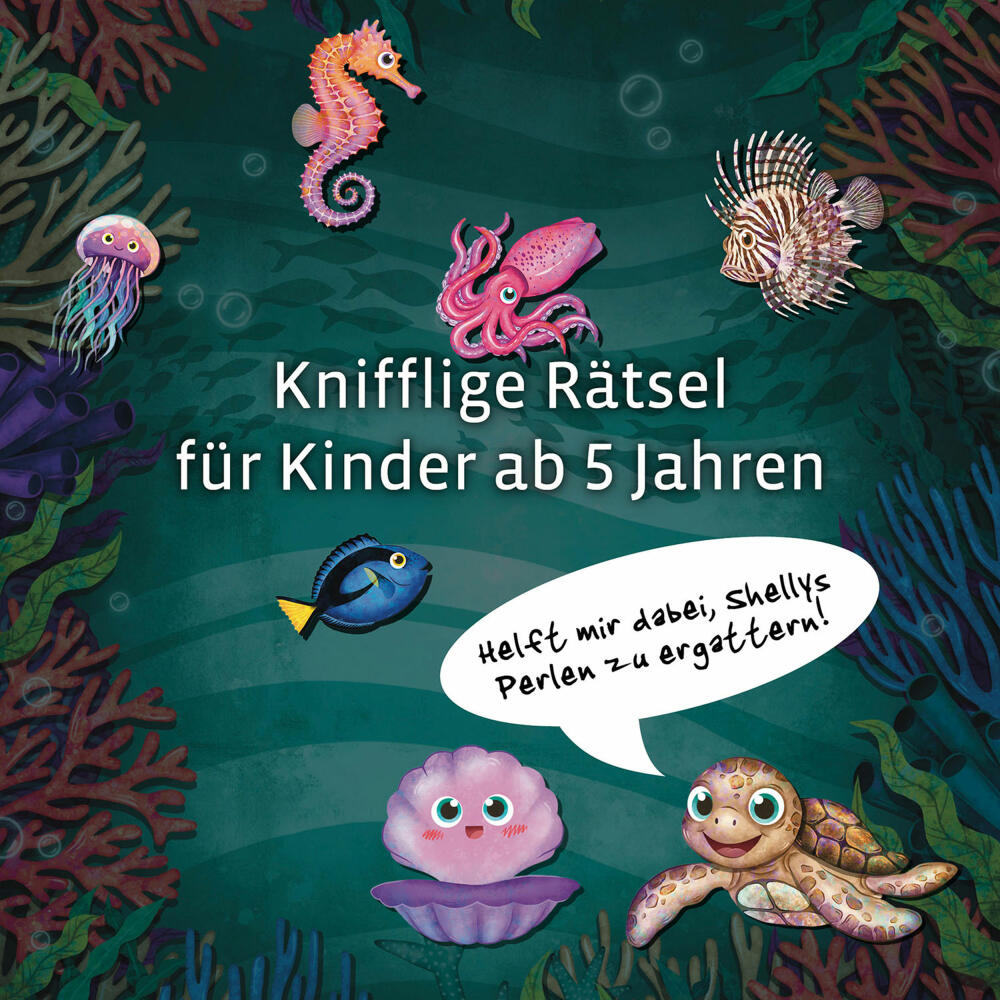 KOSMOS EXIT Kids Rätselspaß im Meer, Rätselspiel, Kinderspiel, Escape Room Spiel, ab 5 Jahren, 685546