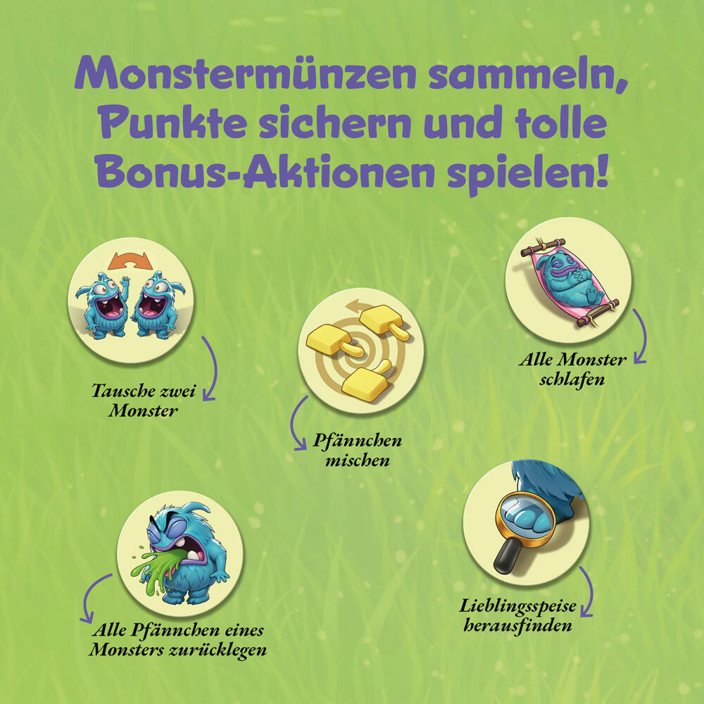 KOSMOS Monstersnack, Merkspiel, Zuordnungsspiel, Kinderspiel, ab 5 Jahren, 685560