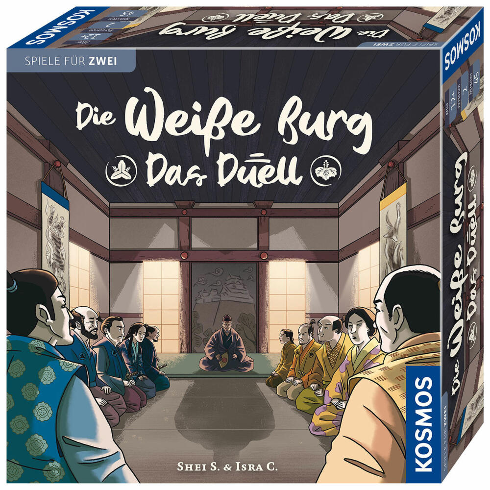 KOSMOS Die weiße Burg Das Duell, Duellspiel, Strategiespiel, Gesellschaftsspiel, ab 12 Jahren, 685775