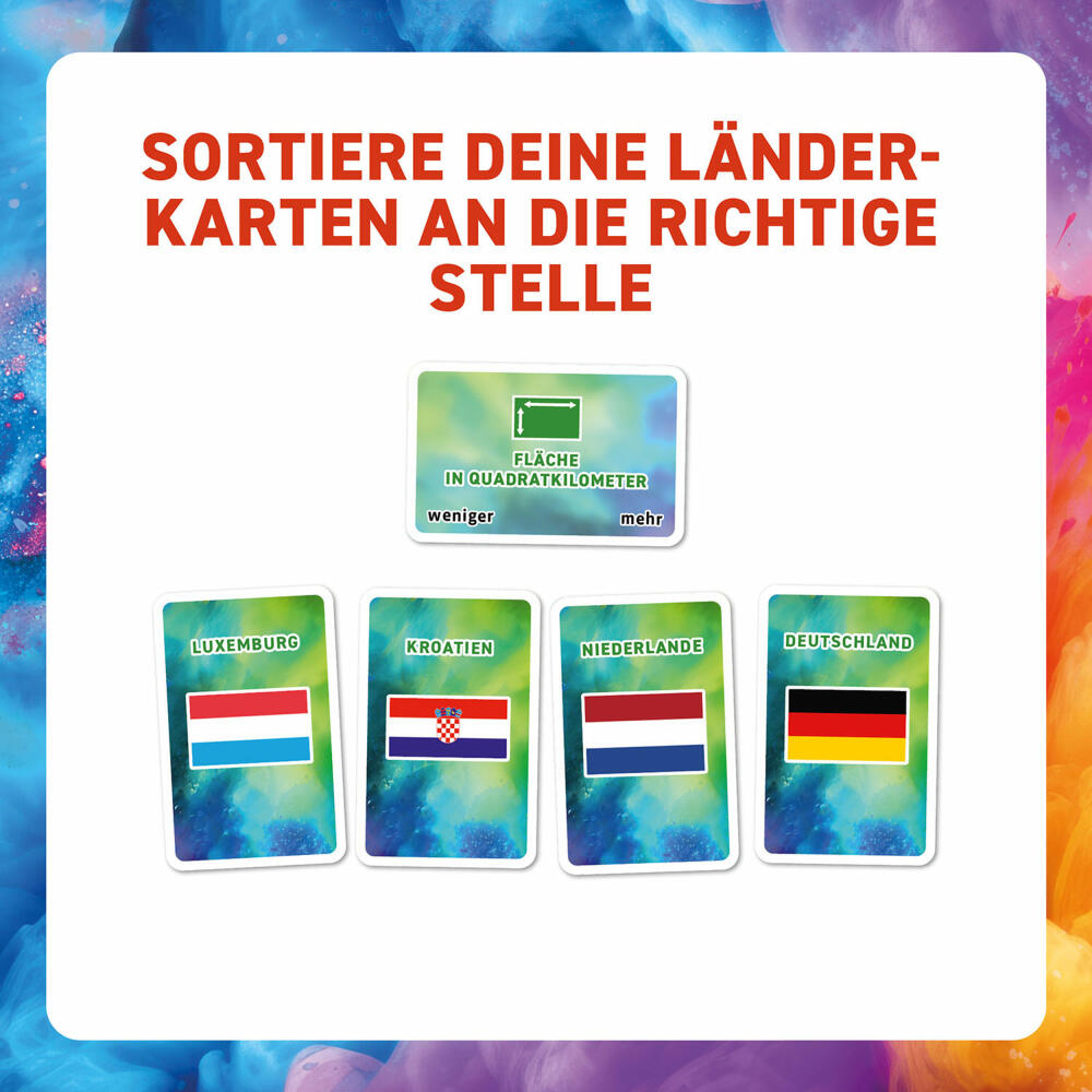 KOSMOS Schätz dich durch Europa, Schätzspiel, Gesellschaftsspiel, Familienspiel, ab 10 Jahren, 686581