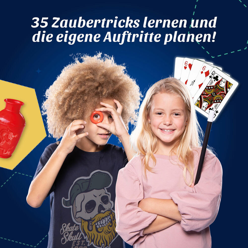 KOSMOS Magic Fun, Zauberkasten, Zaubern, Tricks, Zaubertricks, ab 8 Jahren, 694340