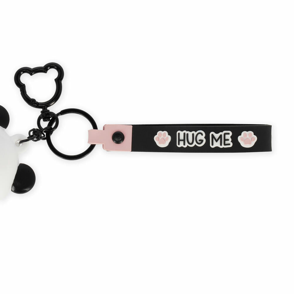 Legami Mini Kawaii Coin Purse With Key Ring Panda, Schlüsselanhänger, Münztasche, MKAW0001