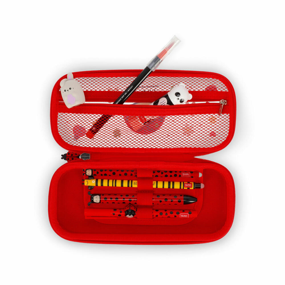 Legami Pencil Case Wonderwow Labybug, Mäppchen, Federmäppchen, Marienkäfer, PCR0009