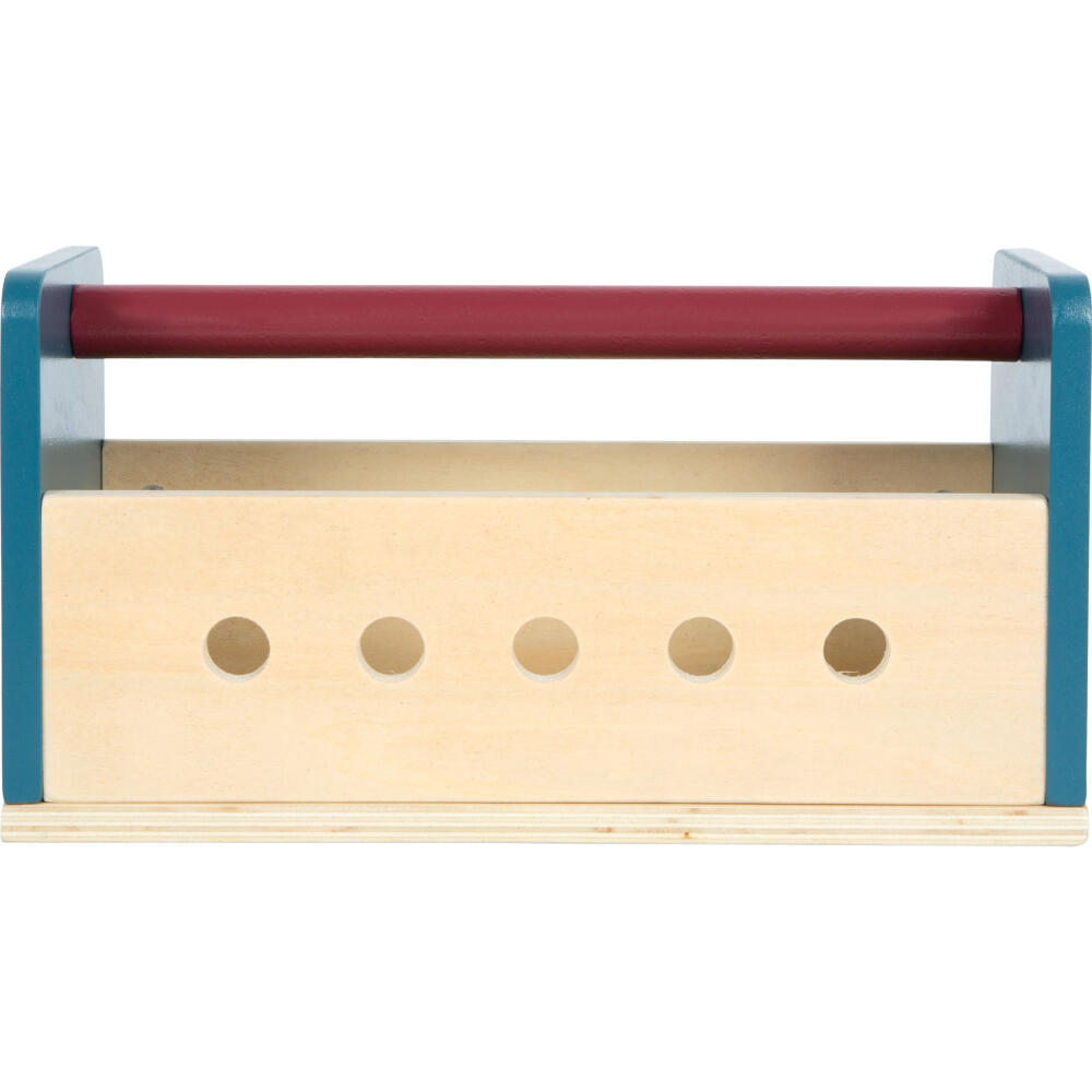 Legler Small Foot Werkzeugkasten und Werkbank Workshop, Kinderwerkbank, ab 3 Jahre, Holz, 12557